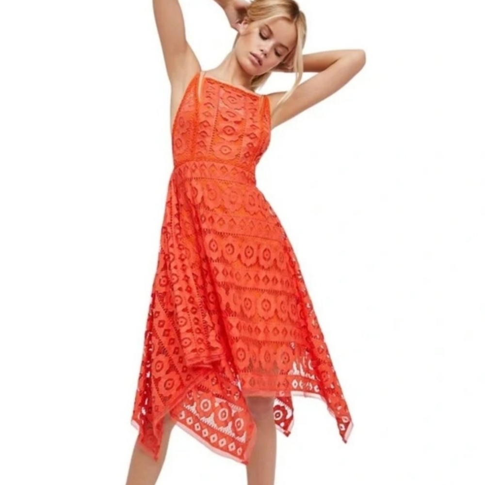 Free People just Like Honey hankerchief dress